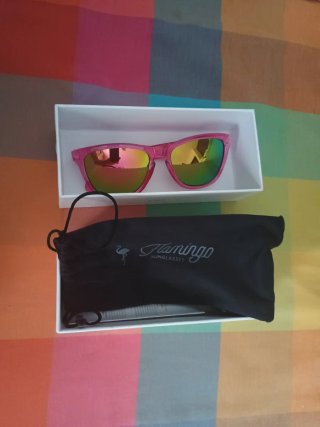 Gafas de sol Flamingo rosas
