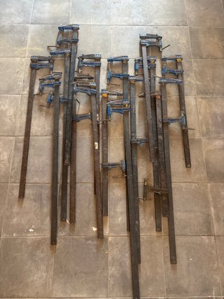 Sargentos de carpintería (lote)