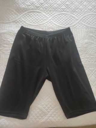 Pantalones cortos negros mujer