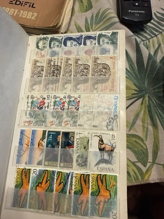 Colección sellos antigua España EDIFIL 1981-1982