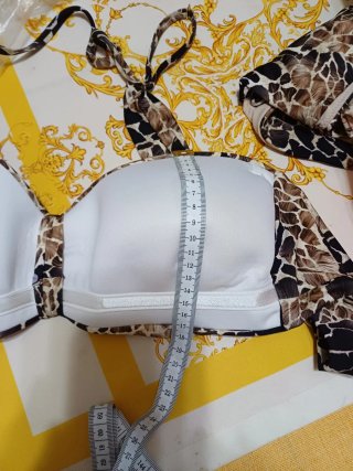 Costume bikini leopardato tg 50