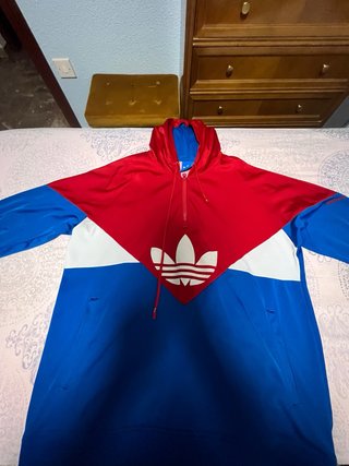 Sudadera Adidas Originals Talla XL Roja/Azul