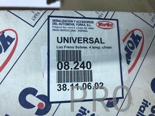 Tercera luz de freno nueva universal
