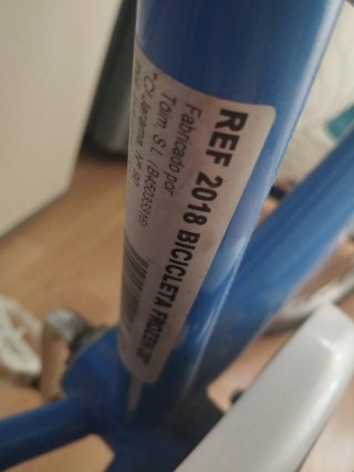 Bicicleta Frozen Niña