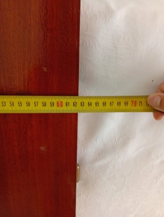 Puerta madera aglomerada