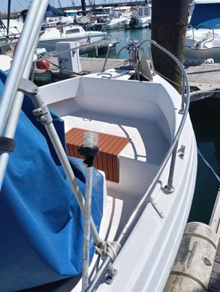 Barco Open 5.50 con Yamaha 80 CV y pantalan