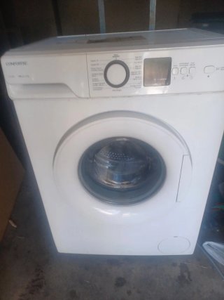 Lavadora Blanca Confortec