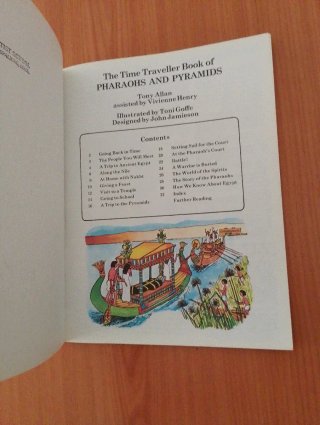 Time Traveller Book of Pharaohs and Pyramids