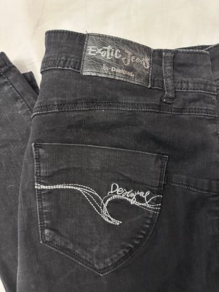 Pantalón Desigual Negro Talla 42