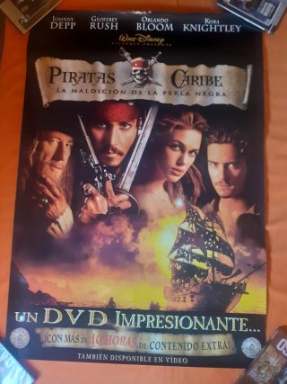 Póster Piratas del Caribe: La Maldición...