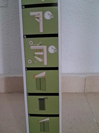 Cortina mosquitera Livarno 100x220cm antracita