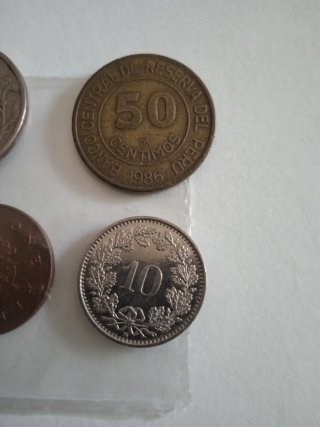 Lote de 4 monedas coleccionables