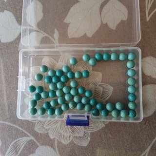 Turquesas 10mm para Pendientes y Collares