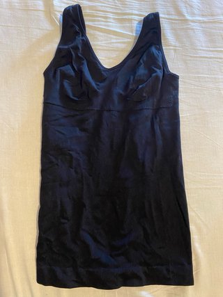 Camiseta tirantes negra talla XL