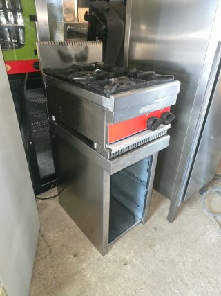 Cocina Industrial Macfrin 2 Fuegos Gas Butano