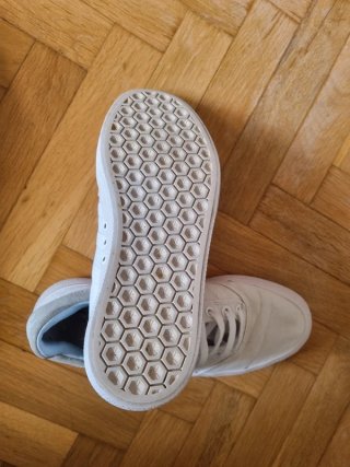 Zapatillas Adidas Talla 38 Blancas y azul clarito