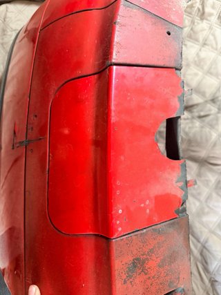 Paragolpes Seat Ibiza 6K2 Rojo
