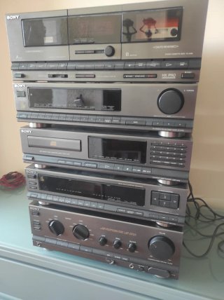 Equipo de música Sony completo