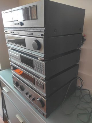 Equipo de música Sony completo
