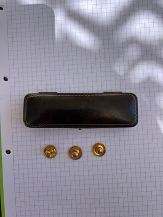 Conjunto de gemelos y botones de vestir vintage