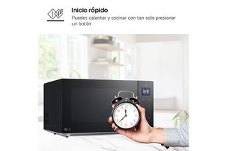 Microondas LG Grill 30L 900W Negro