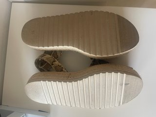 Sandalias Menorquinas Antic Talla 39 Piel Serpient