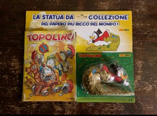 Topolino 3677 + statuetta zio paperone