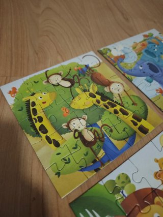 Puzzles evolutivos educa (x4)