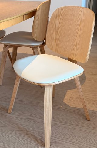 Mesa extensible madera + 4 sillas