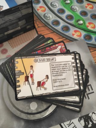 Juego de mesa Afrogym