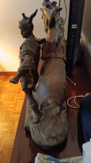Estatua Francesa Siglo XIX Gran Tamaño