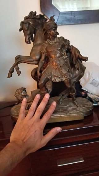 Estatua Francesa Siglo XIX Gran Tamaño