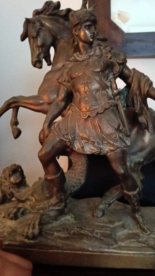 Estatua Francesa Siglo XIX Gran Tamaño