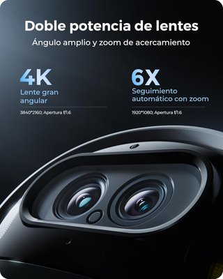 Reolink Argus Track 4K Cámara WiFi Ext