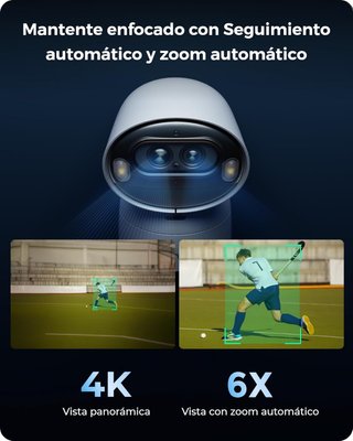 Reolink Argus Track 4K Cámara WiFi Ext