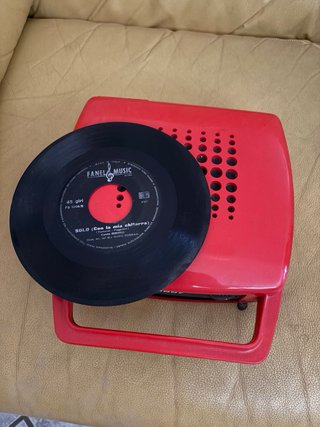Mangiadischi Portatile PENNY Vintage Anni '70
