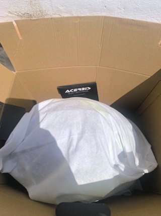 Casco Acerbis Modular Talla M con visera sol