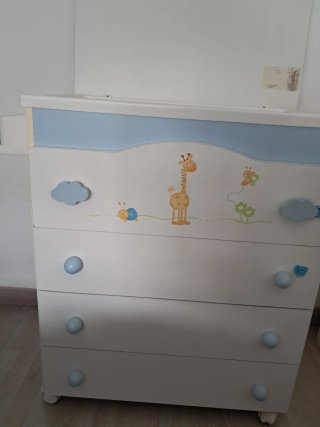 Cambiador/Cómoda Bebé
