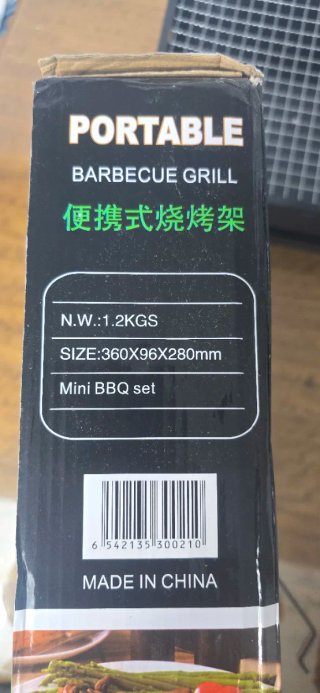 Mini BBQ Portátil Nueva