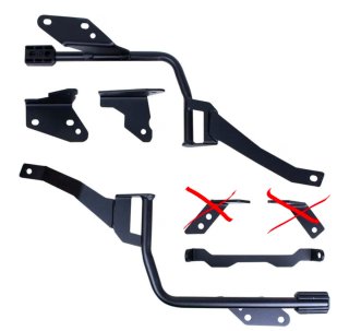 Soporte maletas laterales Shad 3P System X-adv 750