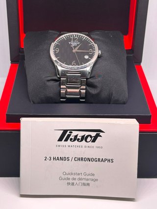 Tissot Stylis-T Tradition Reloj Negro/Plata