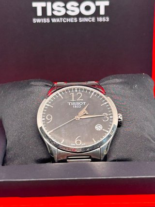 Tissot Stylis-T Tradition Reloj Negro/Plata
