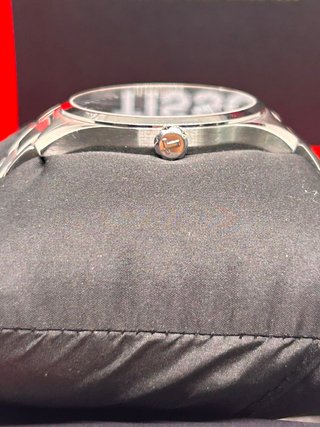 Tissot Stylis-T Tradition Reloj Negro/Plata