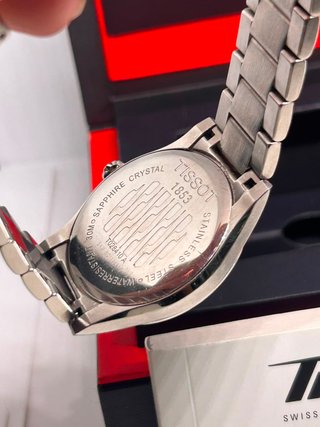 Tissot Stylis-T Tradition Reloj Negro/Plata