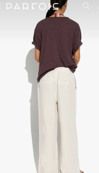 Pantalón beige de vestir