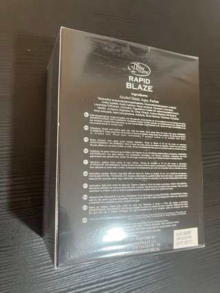 Perfume Rapid Blaze Hombre 100 ml Nuevo