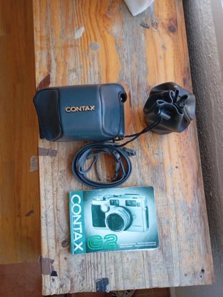 Contax G2 + 90mm + Fundas + Correa + Manual