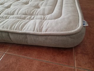Topper de cama 90x190 nuevo. Maxcolchon