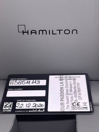 Hamilton Jazzmaster Thinline Reloj de Pulsera