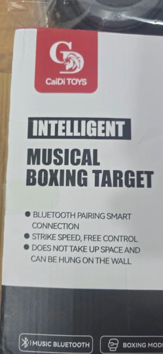 Máquina de Boxeo Musical Bluetooth